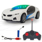 NHR Remote Control Car with LED Light, 4 Function, Racing Car (Choose Any color)