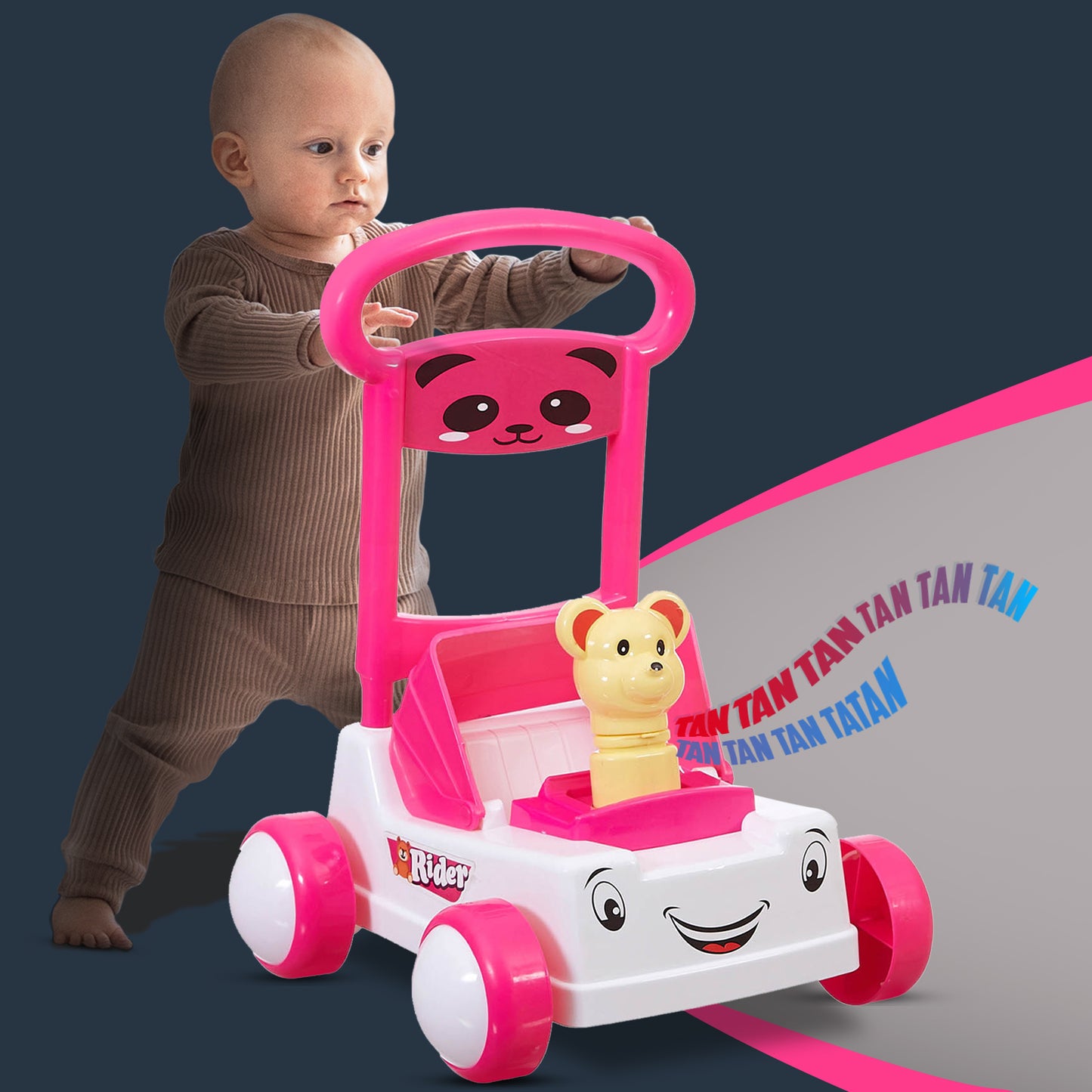 Dash Baby Push Walker (Choose Any Color)