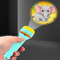 NHR Mini Projector Flashlight Toy with 3 Slides 24 Random Patterns for Kids, Flashlight Projector torch for kids, Learning Flashlight Toy, Torch for Kids, Projector Torch for Kids, Light Toys, Flashlight Lamp, Torch Toy (Multicolor, Set of 2)