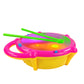 NHR Musical Drum Toy with 3D Flashing Light for Kids