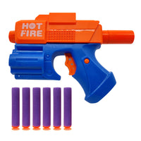 NHR Toy Soft Bullet Gun with Foam Bullets & Light Toy Guns for 3+ Kids, Durable and Safe Design, Easy to Operate Playtime Guns for Shooting Imaginary Targets (Multicolor)