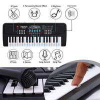 NHR 37 Keys Electrical Piano Keyboard with Microphone for Kids, Piano for Kids, Piano Toy, Khilona, Electric Piano, Portable Keyboard for Beginners, 37 Keys Musical Toys, Pianos for Girls & Boys, Musical Toy, Sound Toy, Microphone & Piano