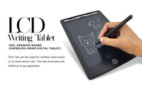 
              NHR LCD Portable Writing Tablet 8.5 Inch | Electronic Writing Pad Scribble Board for Kids |Kids Learning Toy (Black)
            