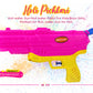 NHR Holi Pichkari High Pressure Water Gun Toy for Kids (Pink-Yellow)