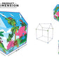 NHR Jumbo Size Animal Printed Lightweight Multicolor Play Tent House