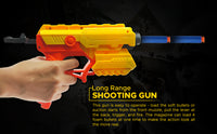 
              NHR Foam Blaster Gun with 8 Suction Dart Bullets & 4 Shooting Targets for Kids- Safe and Long Range Shooting Gun, Blaster Gun, Dart Gun, Toy Gun, Gun for Boys, Gun for Girls, Foam Gun, Small Gun, Toy Dart Gun, Nerf Gun
            