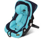 Dash 4 in 1 Infant Baby NOA Car Seat (Choose Any Color)