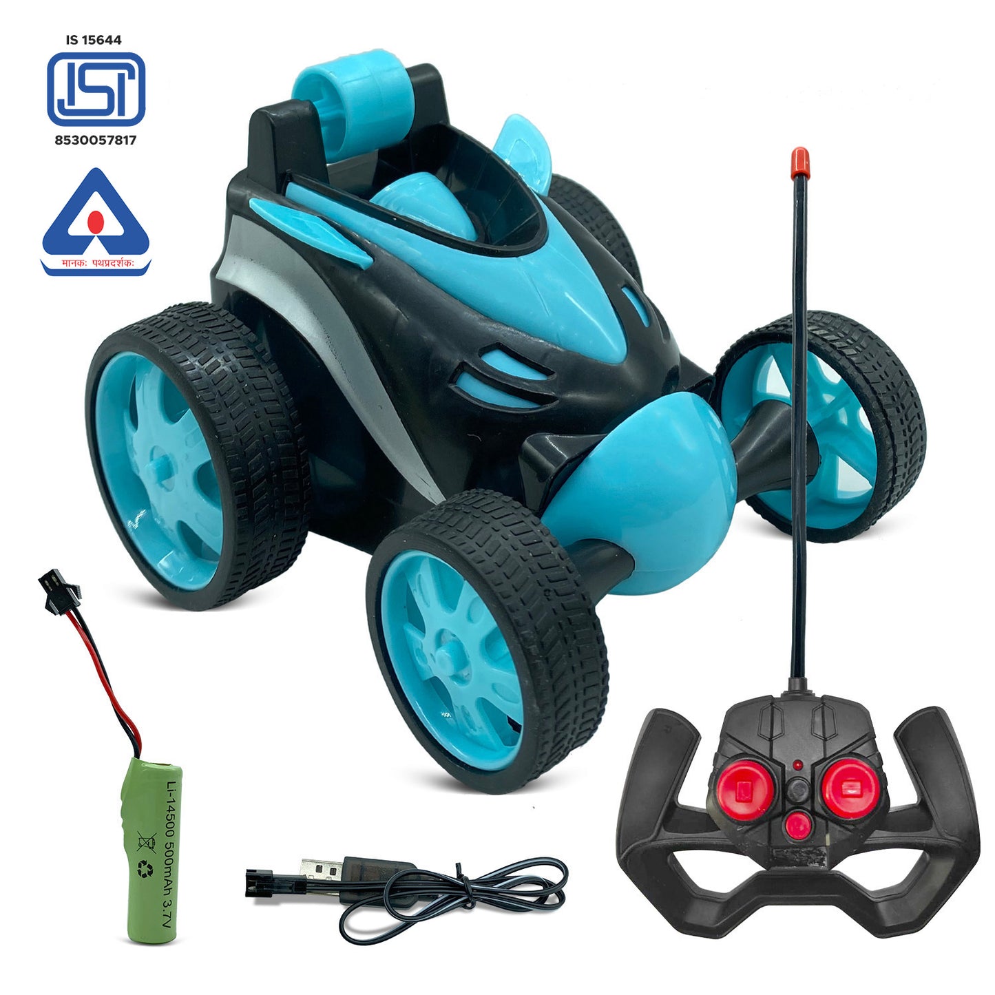 NHR Remote Control Car RC Stunt 360° Rotating Rolling Control Electric Race Car Kids- 3+ Years (Choose any color)