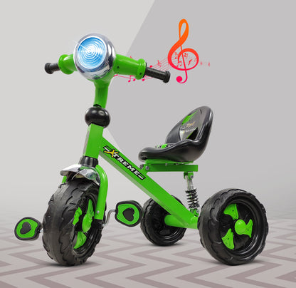 Dash Xtreme Stylish Steel Tricycle for Kids (Choose Any Color)
