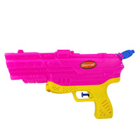 NHR Holi Pichkari High Pressure Water Gun Holi Pichkari Water Pistol for Kids Girls Boys Kids Pichkari Holi Water Gun Toy for Kids (Pink-Yellow)