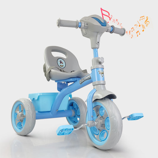 Dash Discover Kids Tricycle with Music, Light- Upto 5 Years (In Different Colors)