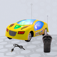 NHR Mini Remote Control Car with Light For Kids- Racing Car for Kids, Car Toy, RC Car for Kids, RC Car, Car with Light, Mini Car, Gaddi, Bacho wali Gaddi, Car for Kids, Toy Mini Car (Yellow)