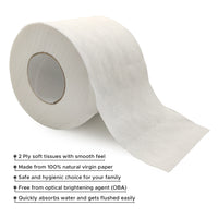 Caretouch 2 Ply Toilet Tissue Rolls