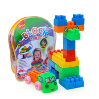 
              NHR Block for learning ,Building Blocks for kids ,Poly Bag Packing Best Gift Toy for Kids (Set of 56 Pcs , Multicolor)
            