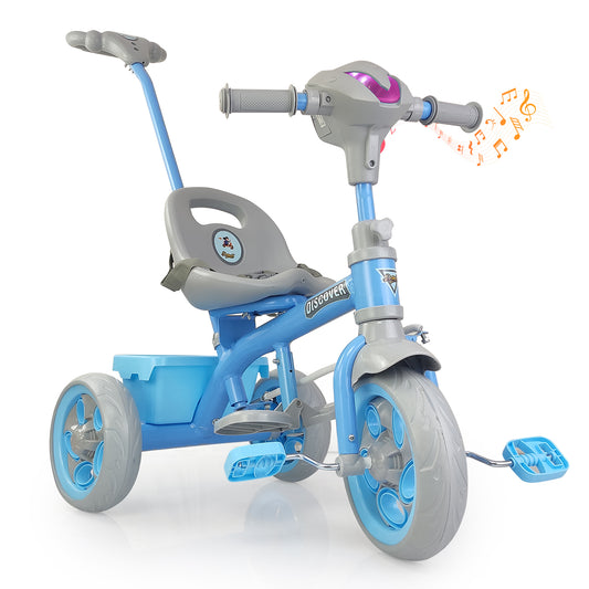 DASH Discover Tricycle 2in 1, With Adjustable for Ages 1-5 (In Different Colors)
