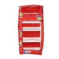 
              NHR Multipurpose Foldable/Collapsible Premium Plastic 5 Shelf Baby Almirah With Wheels - Wardrobe, Cupboard, Clothes Storage, Organizer, Toy Box for Living Room & Bedroom, Almirah For Kids, Folding almirah, Cupboard, Shoe Rack  (5 Shelf, Red)
            