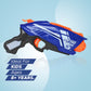 NHR Storm Foam Blaster Gun Toy: 40 Foam Bullets