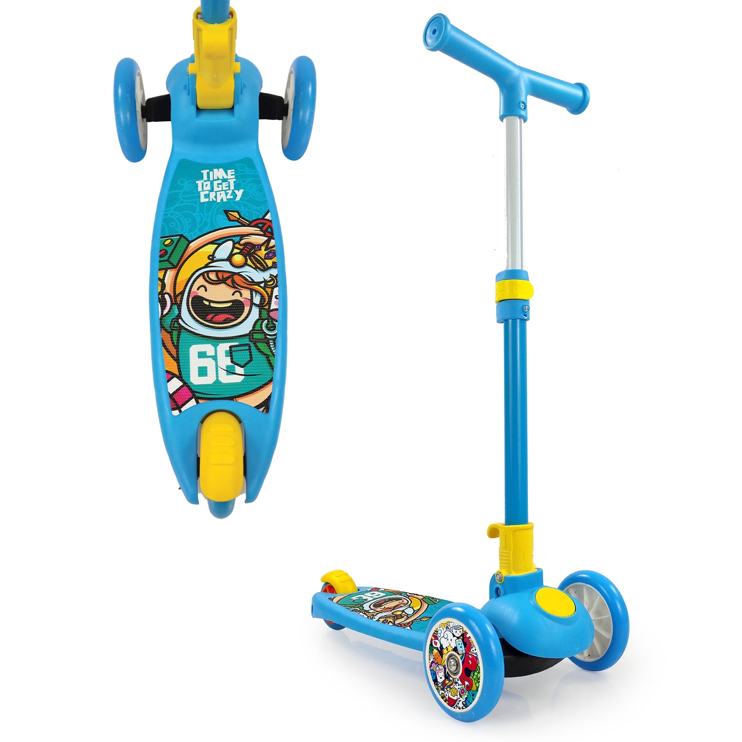 NHR Smart Kick Scooter for Kids (Choose Any Color)