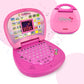 NHR Musical Educational Laptop for Learning Alphabet/Number & Poems with LED Display (Pink)