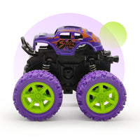 
              NHR Premium Quality Mini Monster Friction Powered Unbreakable Cars for Kids, Big Rubber Tires, Pull Back Monster Toy Car for Baby Boys-Girls (Set of 2, You will get anycolor)
            