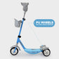 Dash Noddy Deluxe 3 Wheel Adjustable Height Kids Scooter for 3 to 6 Years (Choose Any Color)
