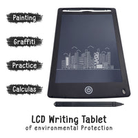 NHR LCD Portable Writing Tablet 8.5 Inch | Electronic Writing Pad Scribble Board for Kids |Kids Learning Toy (Black)