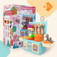 NHR Dream Kitchen Set: Interactive Playset, Product Accessories, Storage, Ages 3+