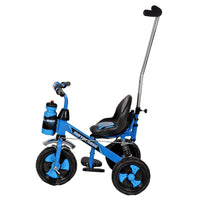 
              Dash Motocross Deluxe Stylish Tricycle with Back Rest & Parental Push Handle for Kids- Tricycle for 2 Years+ Kids, Kids Cycle, Tricycle for Kids, Children Cycle, Trikes, Baby Tricycle, Trike for Kids, Cycle for Kids, Tricycle (Blue)
            