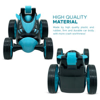 
              NHR Remote Control Car RC Stunt Vehicle 360°Rotating Rolling Radio Control Electric Race Car, Boys Toys Kids (3+ Years, Blue)
            