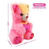 
              NHR Teddy Bear Perfect Stuffed Toy For Your Kids, These Are High-Quality Non-Toxic Synthetic Fibers, Soft Teddy Toy For Kids, Teddy Bear, Kids Soft Toy, Stuffed Teddy Toy for Kids-Pink
            