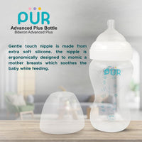 
              PUR Anti Colic Feeding Bottle with Free Milk Storage Bag for Baby, BPA Free Baby Feeding Bottle, Feeding Bottle, Bottle for Baby, Milk Feeding Bottle, Feeding Bottle for Baby, Bottle with Nipple (250ml, White)
            