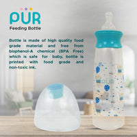 
              PUR Anti Colic Feeding Bottle with Free Milk Storage Bag for Baby, BPA Free Baby Feeding Bottle, Feeding Bottle, Bottle for Baby, Milk Feeding Bottle, Feeding Bottle for Baby, Bottle with Nipple (250ml, Green)
            