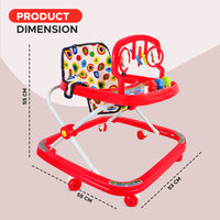
              Dash Classic Baby Walker - Red
            