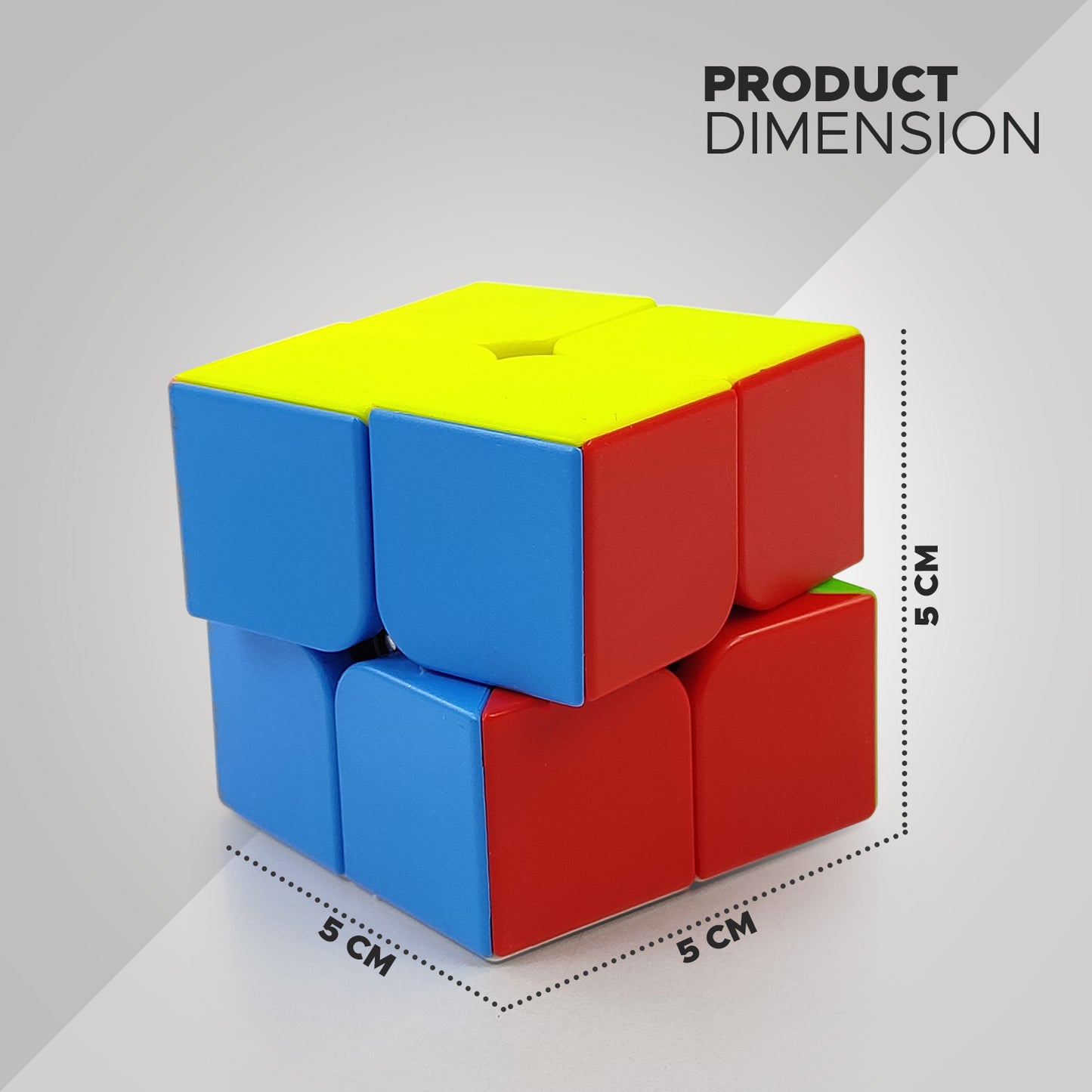 NHR 2x2 High Speed Puzzle Cube Toy for Kids