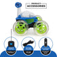 NHR Ben 10 Stunt Car: 360° Rotating RC with Lights for Kids (Choose Any Color)