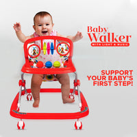 Dash Classic Baby Walker - Red