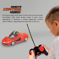 
              NHR Big Remote Control Car with Back Front Light, Open able Door, Remote and USB Cable for Kids (3+ Years, Red)
            
