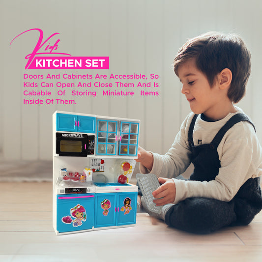 NHR 2-Door Station Kitchen Set for Kids (Multicolor)