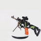 NHR Machine Gun Toy with Laser Light, Sound Effects, Scope & Stand for Kids