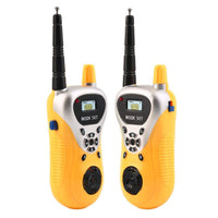 NHR Walkie Talkie Toys for Kids 2 Way Radio Toy for Boys & Girls, Up to 20 Meter Outdoor Range (3 to 12 Years, Yellow)
