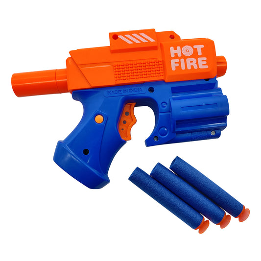 NHR Toy Gun Combo, Soft Bullet Gun for 8+ Years Kids (Orange, Set of 2)