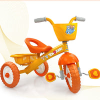 Tom & Jerry Funtrike Tricycle for Kids, Kids Tricycle, Tricycle for Kids for 2 Years to 5 Years with Storage Basket for Kids (Capacity 25kg | Orange)