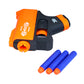 NHR Kid's Set of Two Compact Foam Bullet Toy Guns (8+, Multicolor)