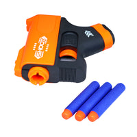 
              Nhr Kid's Durable and Safe Design Set of Two Compact and Light Soft Easy to Operate Playtime Toy Bullet Gun with Foam Bullets for Shooting Imaginary Targets (8+, Multicolor)
            