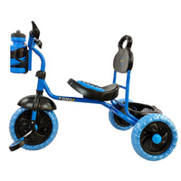 
              Dash Super Torq Metal Tricycle with Anti-Slip Pedals, Bell, Sipper n Cute Basket for Kids, Carrying Capacity up to 25 Kg (2 to 5 Years , Blue)
            