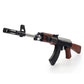 NHR AK47 Toy Gun with Laser Light, 500 Bullets, 24-inch Long Shooting Gun for Kids 8+ Years ( Multicolor)