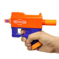 
              NHR Toy Soft Bullet Gun with Foam Bullets & Light Toy Guns for 8+ Kids, Durable and Safe Design, Easy to Operate Playtime Guns for Shooting Imaginary Targets, Multicolor
            