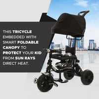 Dash Micro 3 in 1 Cycle for Kids - Black