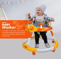 
              Dash Baby Walker with Music - Orange
            